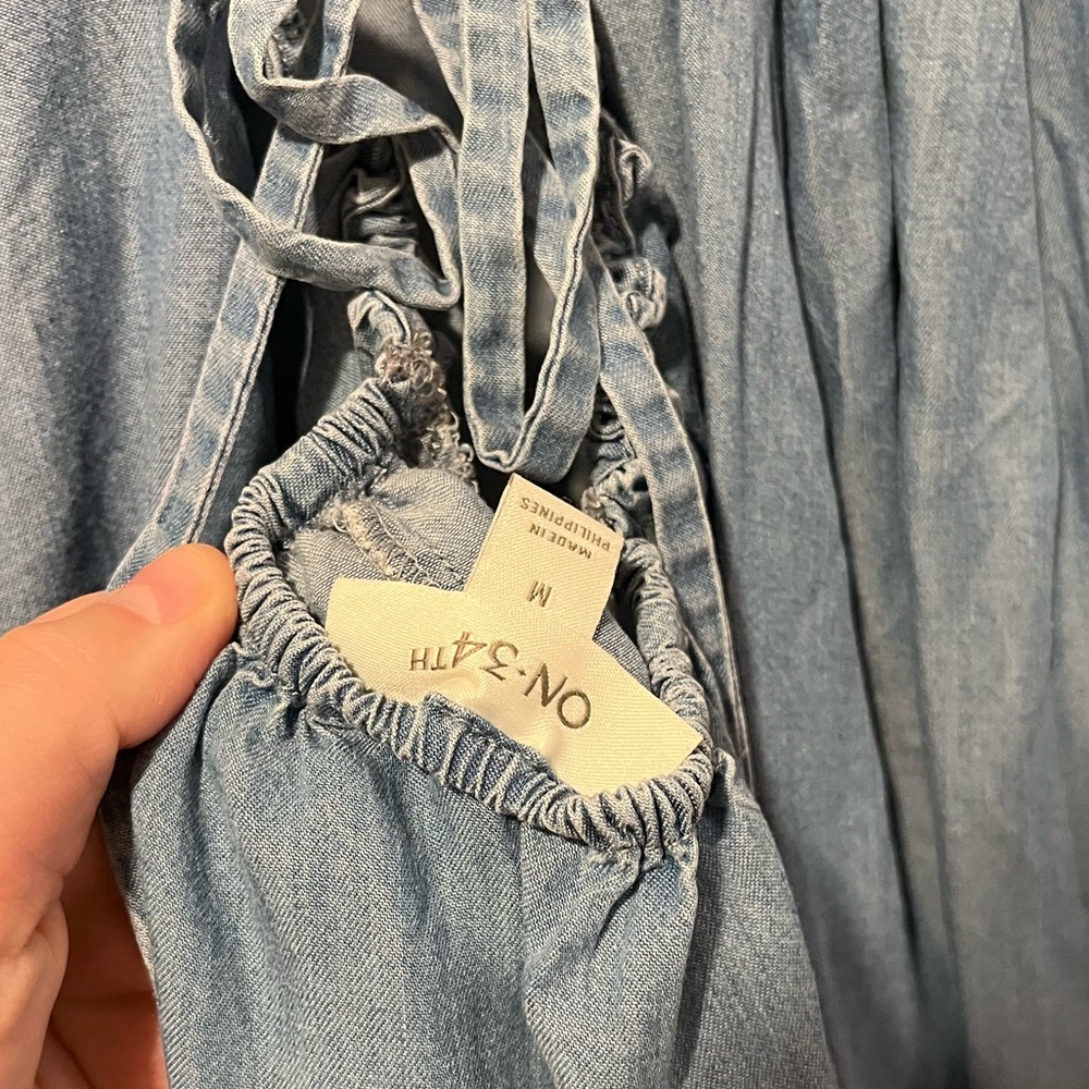 Women's Blue Top - Picture 8 of 8